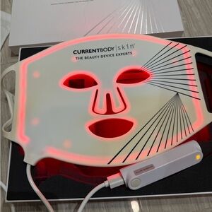 CurrentBody Skin LED Light Therapy Mask - White and Red